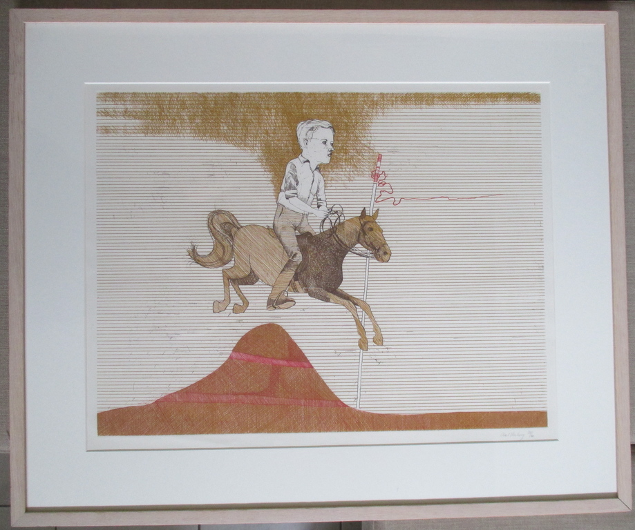 Aat Verhoog, ingelijste kleurenets, Barth lijst kopen? Bied vanaf 65!