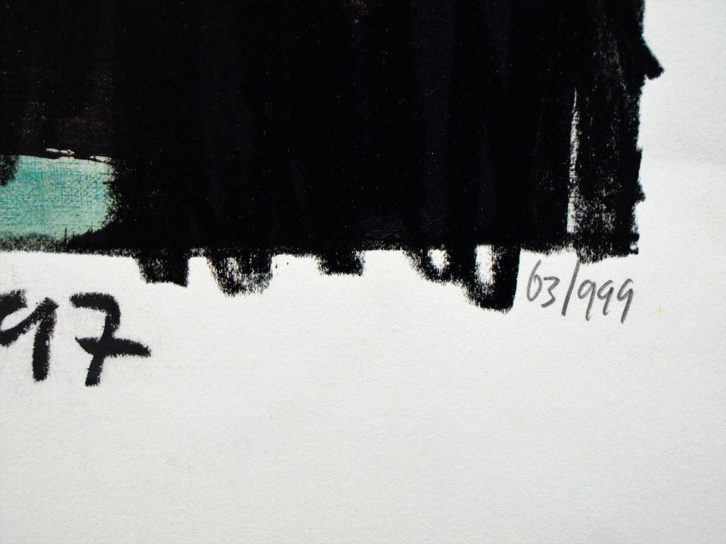 Peter Donkersloot : Litho , Majoor Bosshardt – gesigneerd – 1997 kopen? Bied vanaf 1!