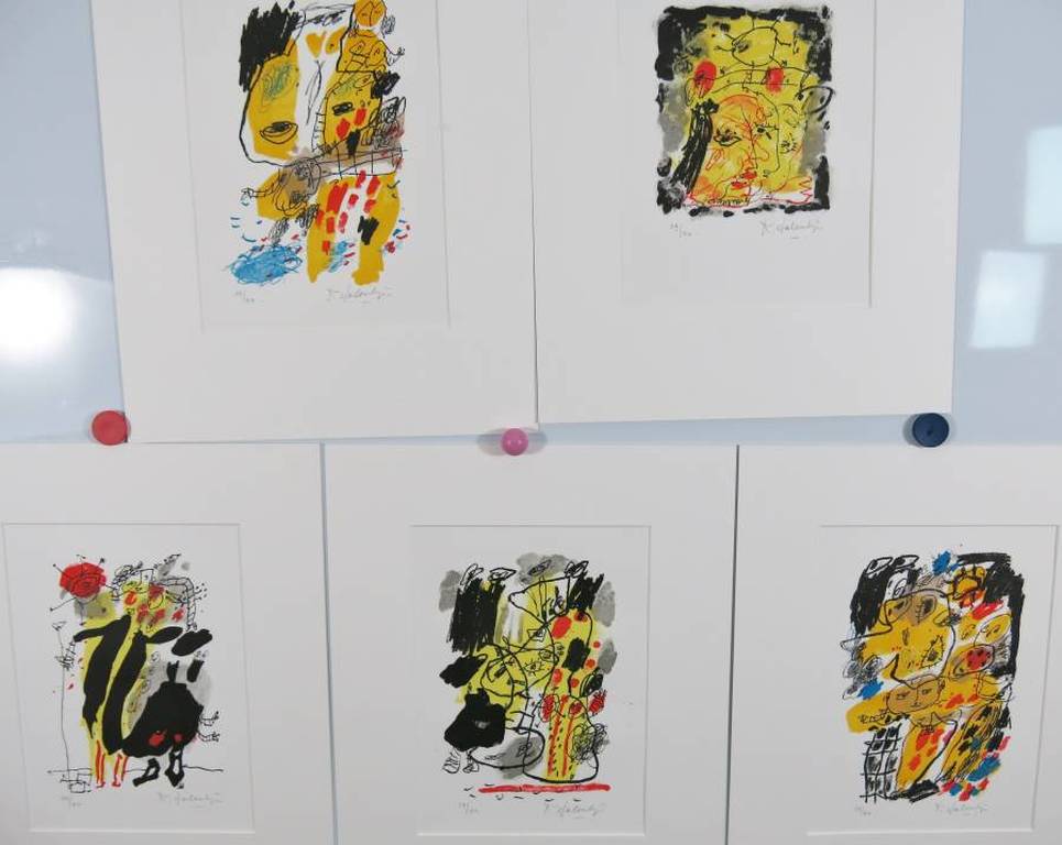 Kees Salentijn: Portfolio La Alhajita, 5x Kleurenlitho verkocht voor € 220!