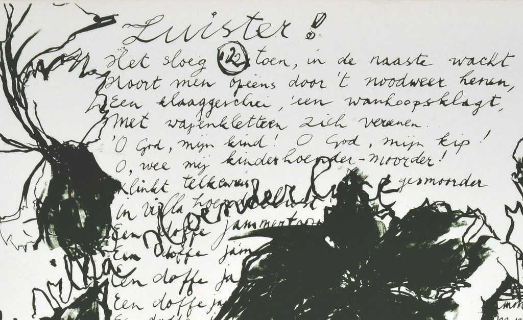 Paul de Lussanet - Litho - Hoenderlust - 1971 kopen? Bied vanaf 1!