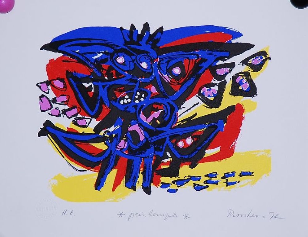 Anton Rooskens: Kleurenlitho verkocht voor € 266!