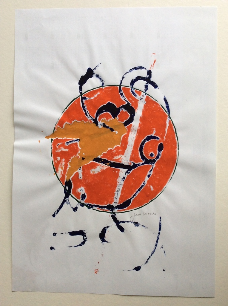 Jack Vissers - Acryl op papier, gesigneerd kopen? Bied vanaf 1!