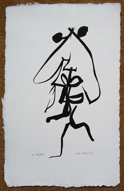 Lei Molin - De Aleph, zeefdruk kopen? Bied vanaf 50!