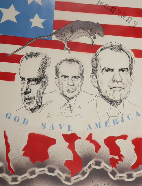 Jan van Holthe: Pen en Spuitbus, God save America kopen? Bied vanaf 1!