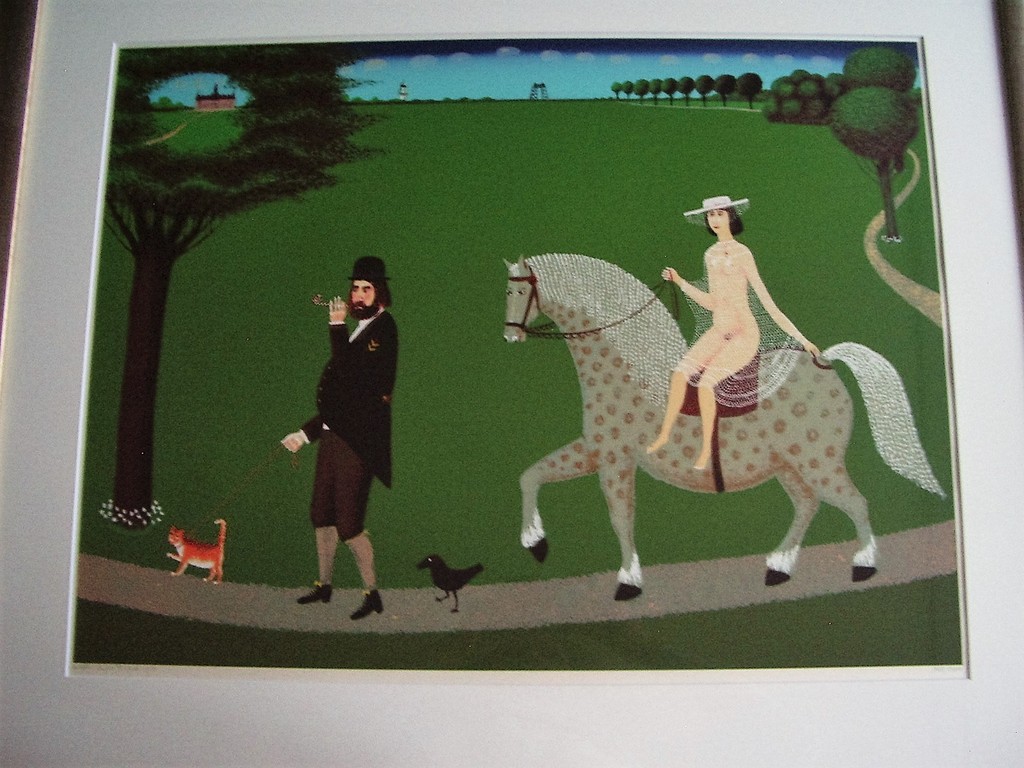 Willem Westbroek - zeefdruk - Walking the Cat kopen? Bied vanaf 125!