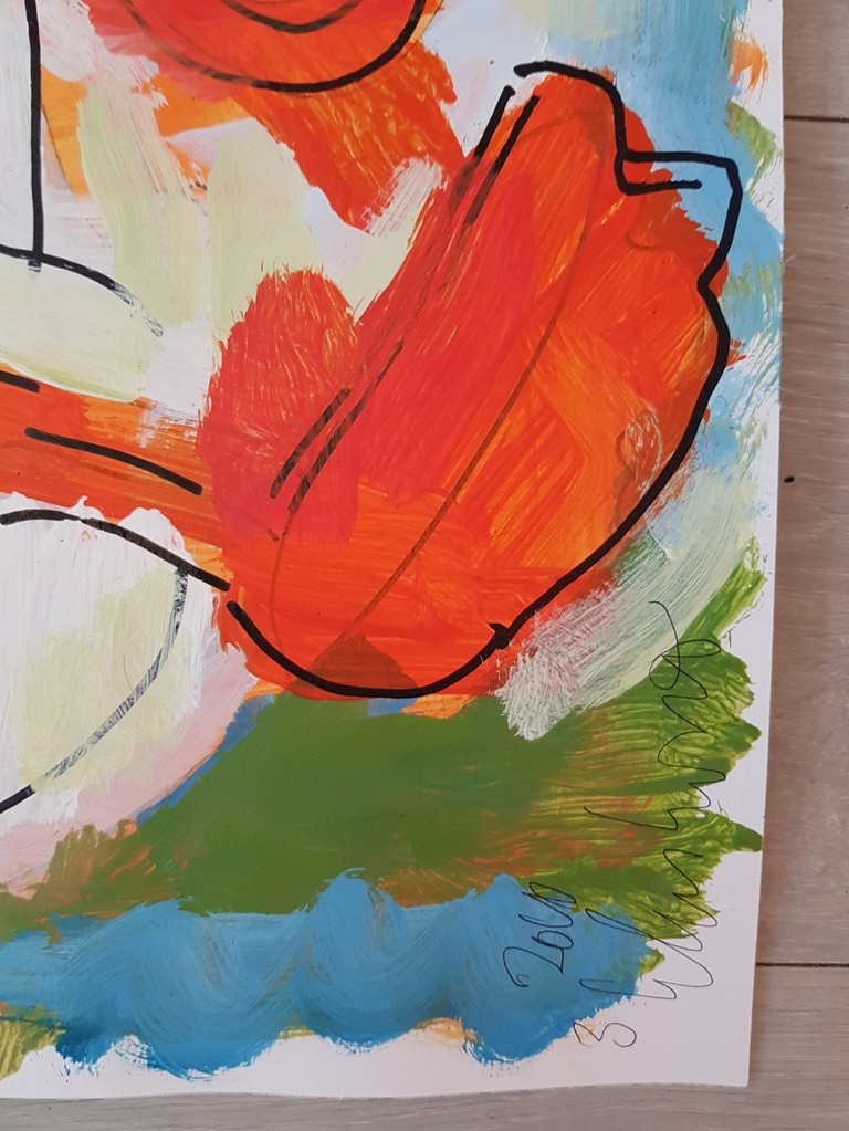 Peter Klashorst - origineel werk - serie Dagobert Duck kopen? Bied vanaf 1!