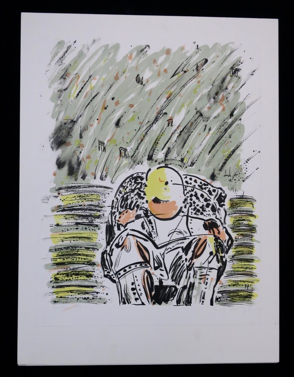 Lot met 10 werken van: Marijke Verhoef: Litho, Z.T. kopen? Bied vanaf 1!