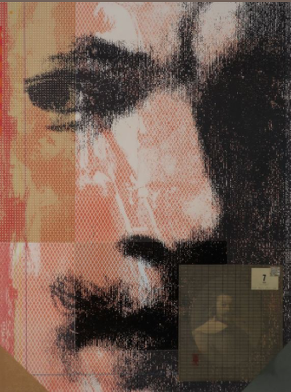 Harald Vlugt: Zeefdruk en collage, Summer - Ingelijst (Groot) kopen? Bied vanaf 35!