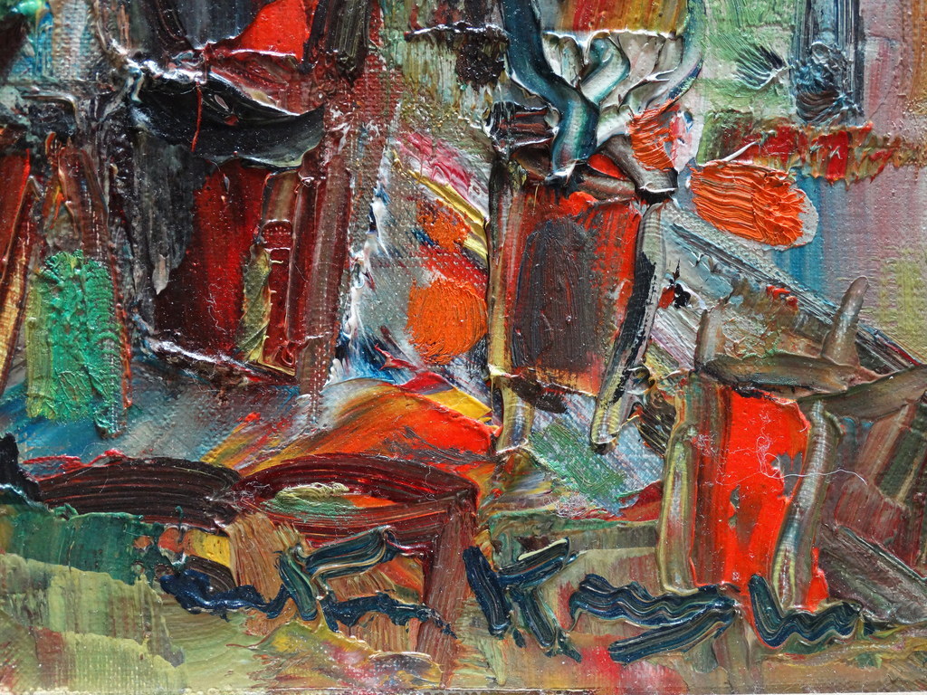 Antoon Kruysen, olieverf schilderij van Bloemenmeisje in Frankrijk. kaufen? Bieten Sie von 250!