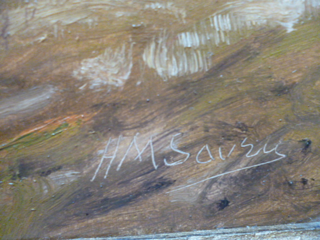 H.M.Savrij - olieverf - Duinlandschap kopen? Bied vanaf 90!