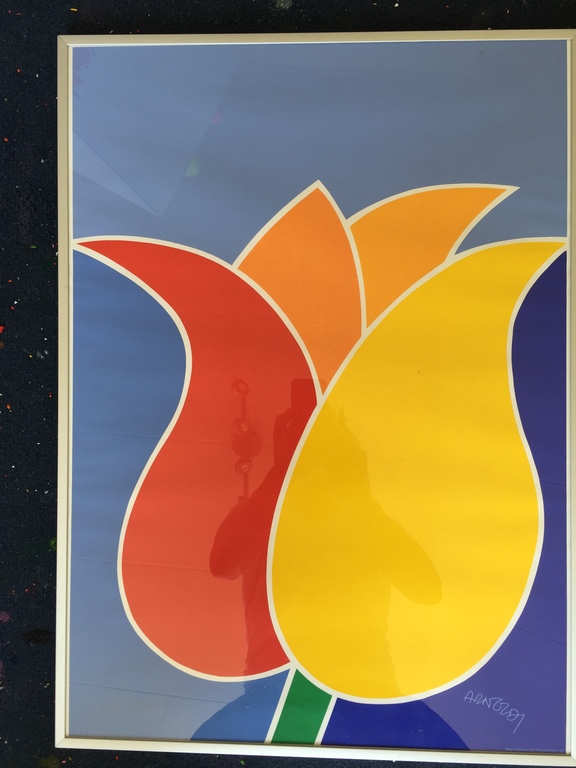 Per Arnoldi  Speciale uitgave bij zijn etsen Litho ? Titel: LENTE kopen? Bied vanaf 25!