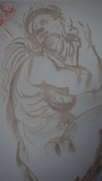 Salvador Dali - La Divina Comedia - handgetekende houtsnede kopen? Bied vanaf 150!