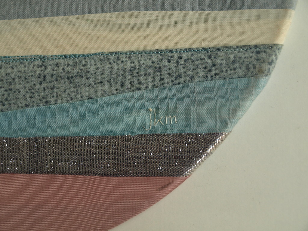 Joke Klaase : Textielkunst – Rietkragen in de winter – 1984  kopen? Bied vanaf 1!