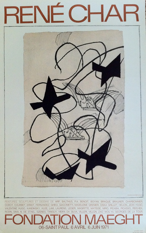 Braque: prachtig lithografisch affiche uit 1971 kopen? Bied vanaf 1!