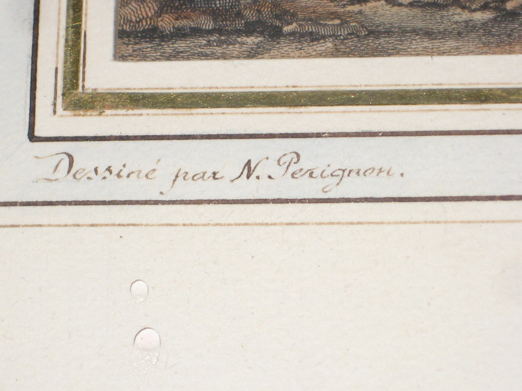 Originele 18e eeuwse ingekleurde gravure kopen? Bied vanaf 1!