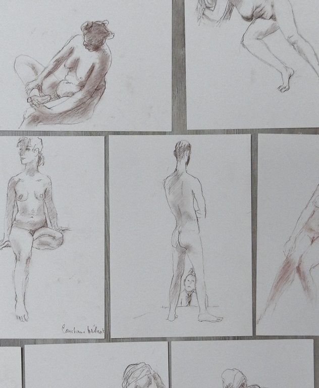 Constance Wibaut (1920-2014) - serie naakten 10x kopen? Bied vanaf 50!