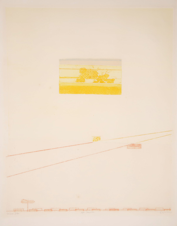 Eduard Flor: Ets, Apt - Rousillon verkocht voor € 55!