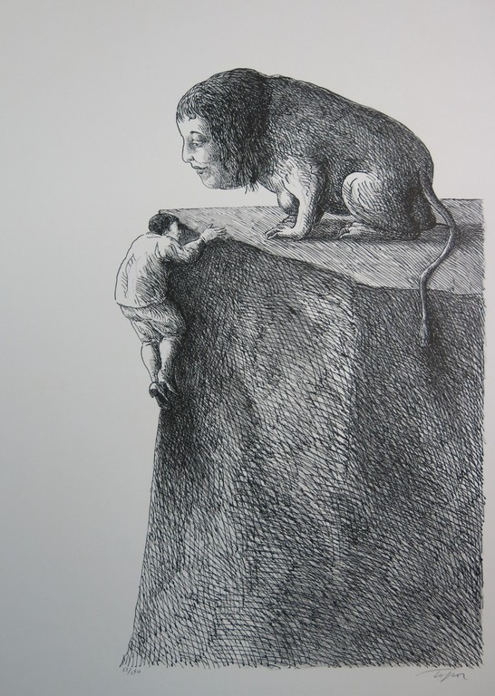 Roland Topor: Litho, En tete verkocht voor € 70!