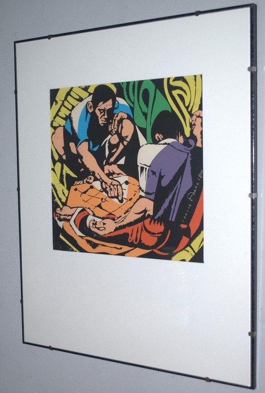 'Dama' (dammen) - - gesigneerde kleurenlitho kopen? Bied vanaf 45!