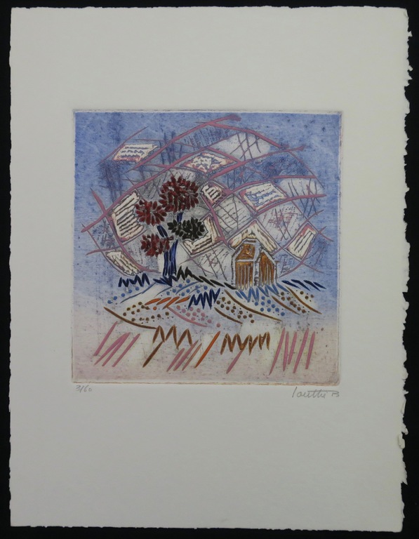 Louttre B.: Houtgravure en reliefdruk, Gout de cerise  kopen? Bied vanaf 20!