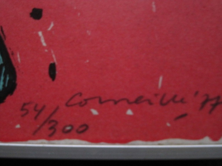 Corneille (1922-2010) COBRA  Litho "Femme au l'Oiseau" handgesigneerd 54/300  kopen? Bied vanaf 1!