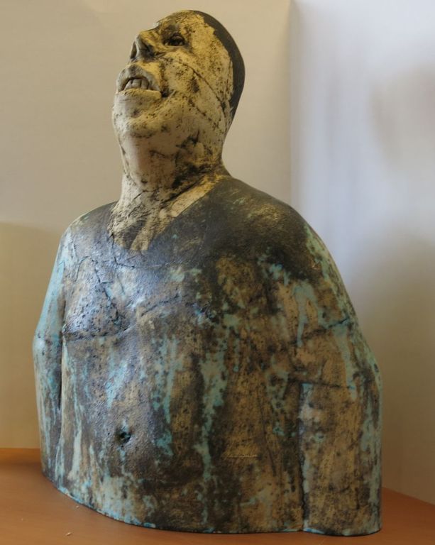 Sjer Jacobs: Keramiek, Man (Groot beeld!) kopen? Bied vanaf 260!