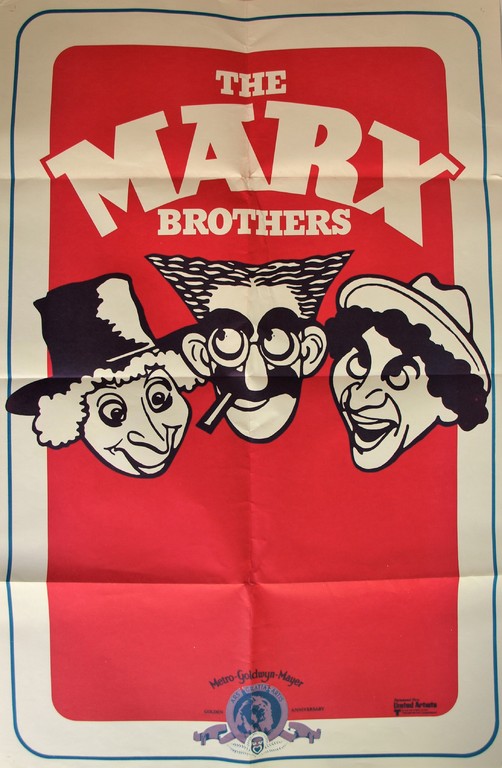 Affiche : The Marx Brothers – zeefdruk - 104 x 68 cm  kopen? Bied vanaf 1!