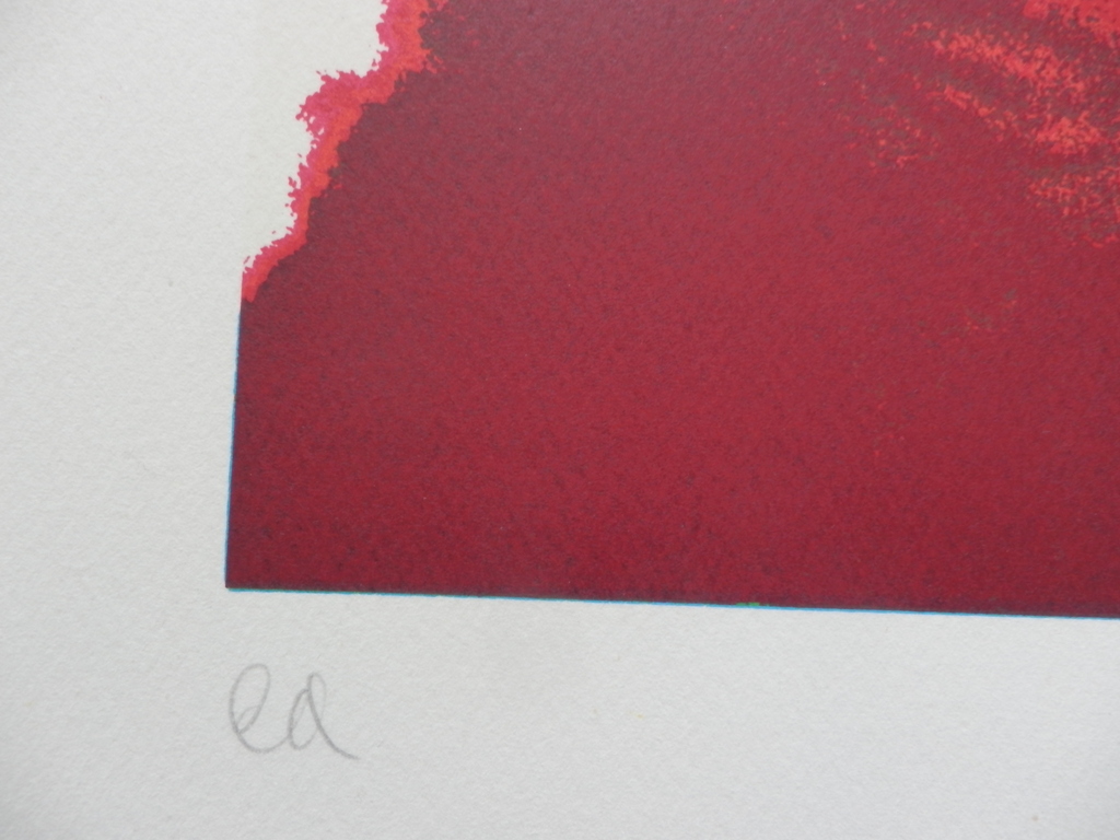 KAREL APPEL  PROEFDRUK    SATURDAY   uit1976  Gesigneerd. kopen? Bied vanaf 175!