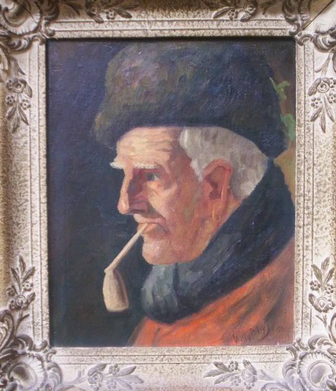 Willy Bleys 1909 - 1978.Visserman.   kopen? Bied vanaf 75!