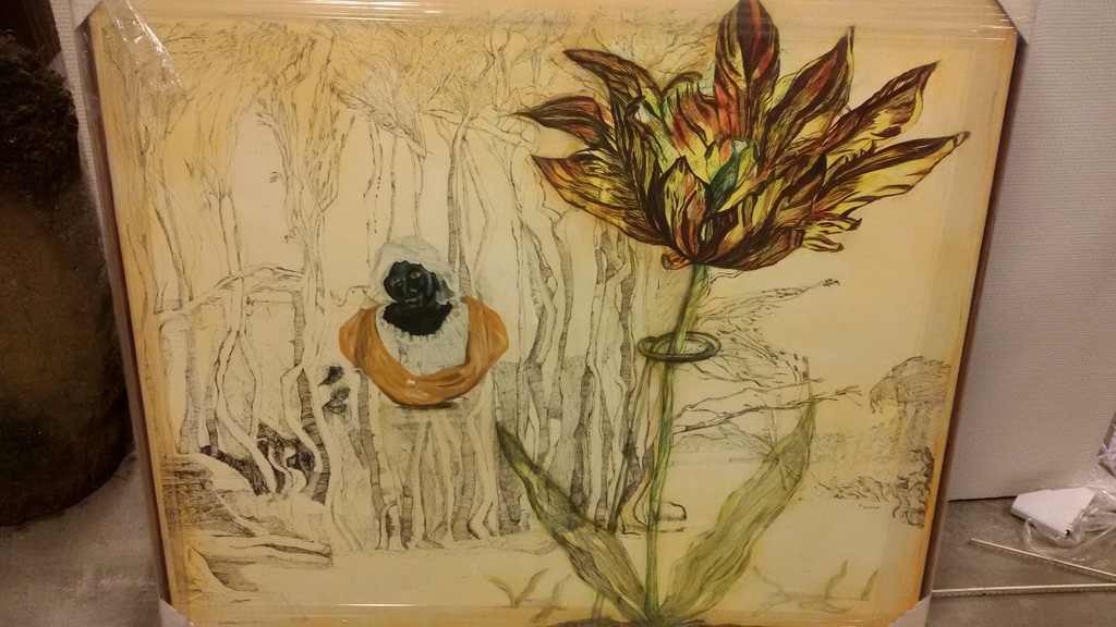 Marli Turion / gemende techniek / gesigneerd  kopen? Bied vanaf 50!