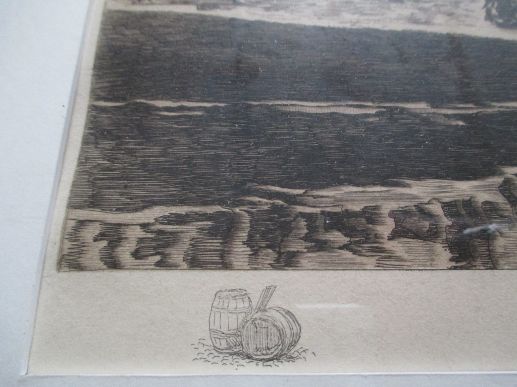 C. L. Dake sr., ingelijste ets, Lauriersgracht Amsterdam kopen? Bied vanaf 40!