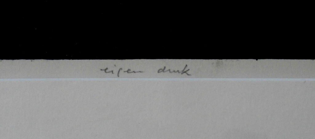 Jan Schoenmakers - grote ingelijste ets - 1986 kopen? Bied vanaf 49!