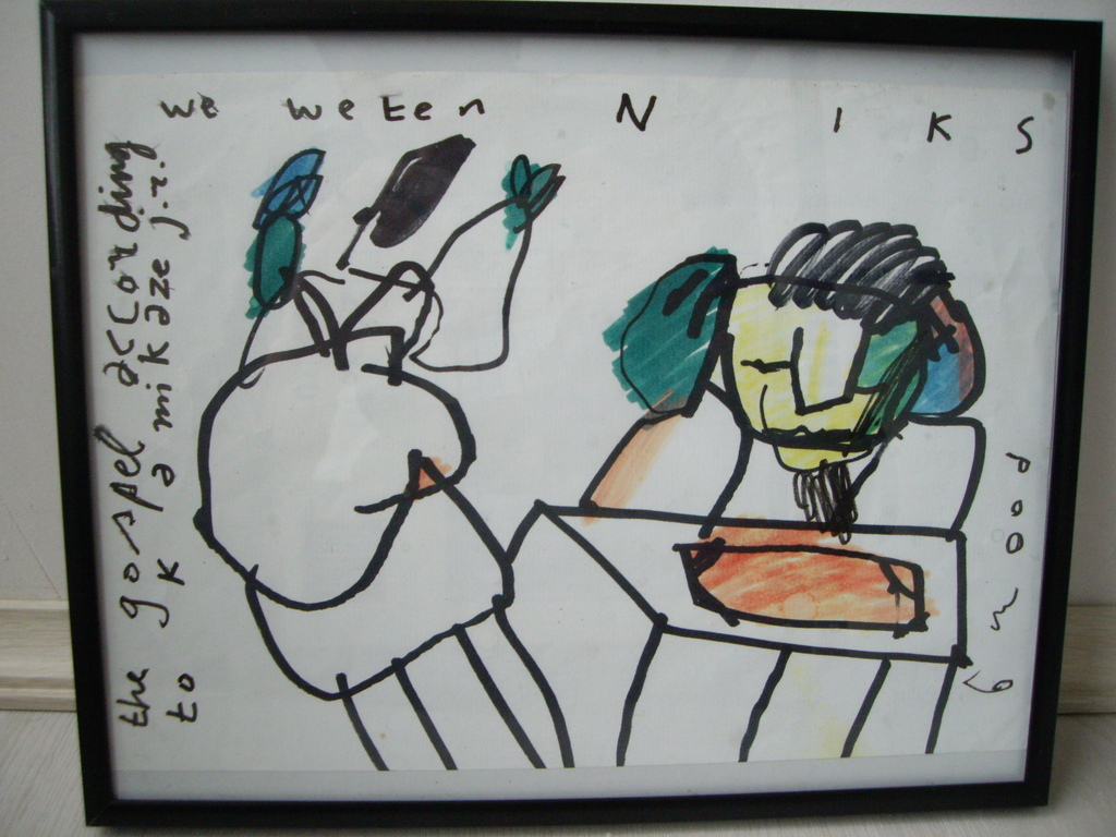 Herman Brood originele handgesigneerde tekening Kamikaze kopen? Bied vanaf 250!