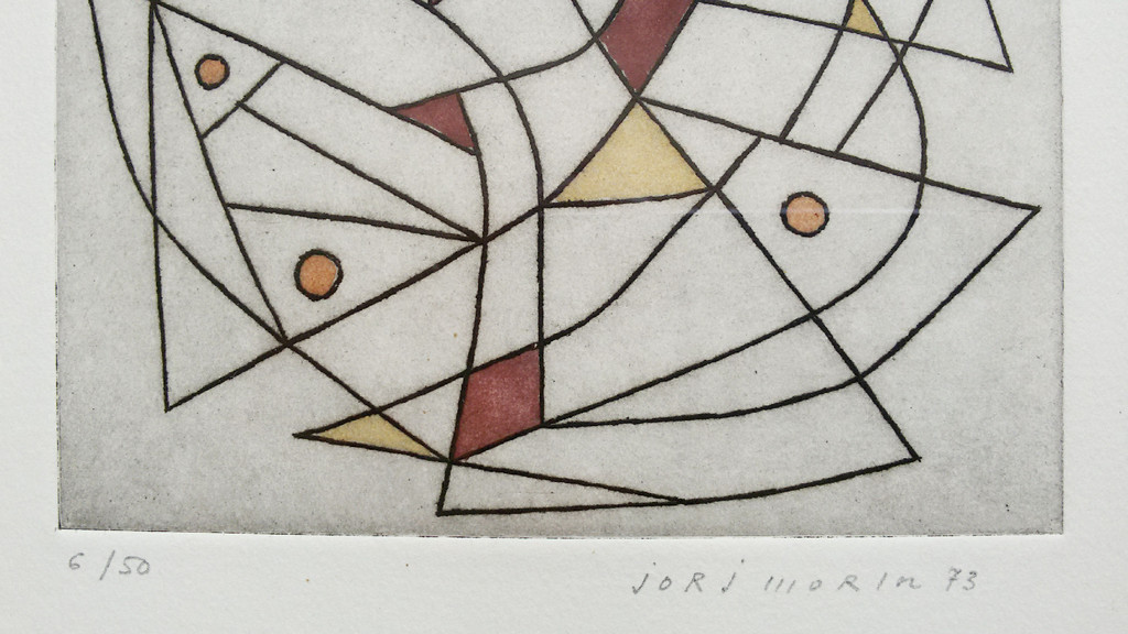 Jorj Morin - Hommes d’Armes, ets (mooi ingelijst) kopen? Bied vanaf 75!