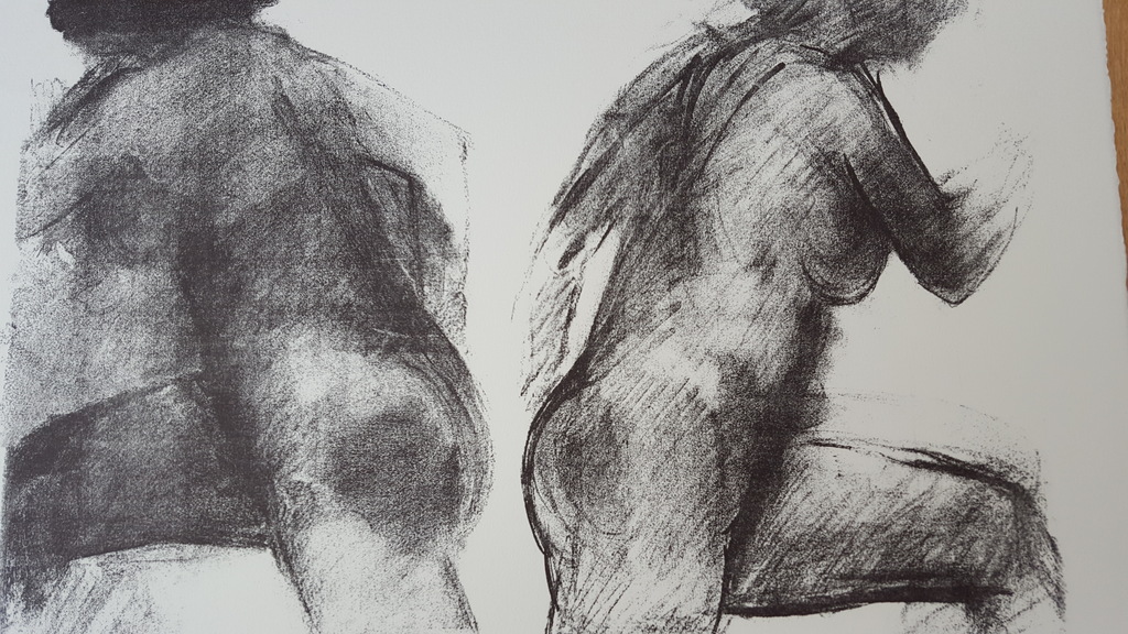 Claude GARACHE (1929) - Naakt-  litho 18/80, handgesigneerd en genummerd verkocht voor € 79!