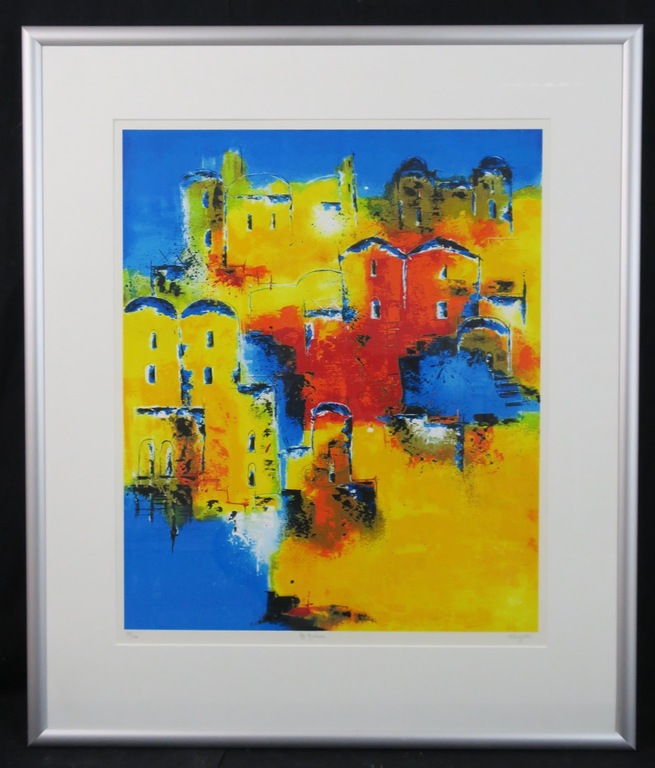 Henk Kuijpers: Zeefdruk, Ag Andrea - Ingelijst kopen? Bied vanaf 40!