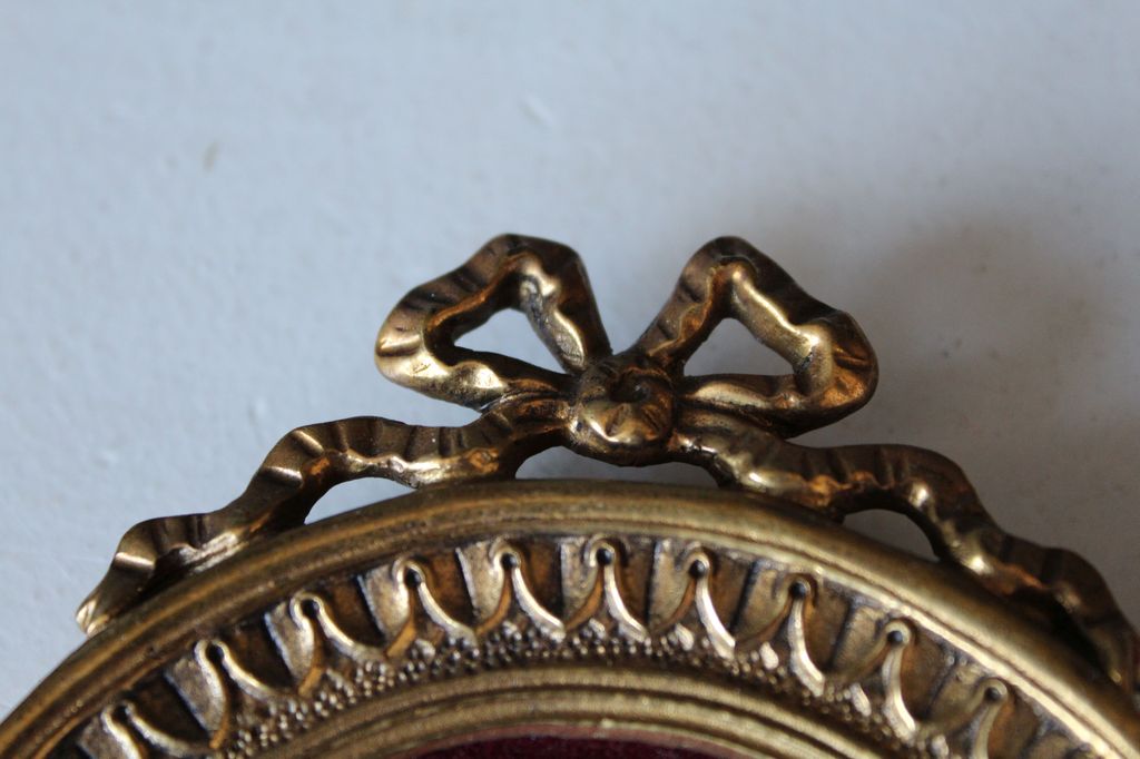 Miniatuur portret van de Mona Lisa- Italiaans ca 1920  kopen? Bied vanaf 45!