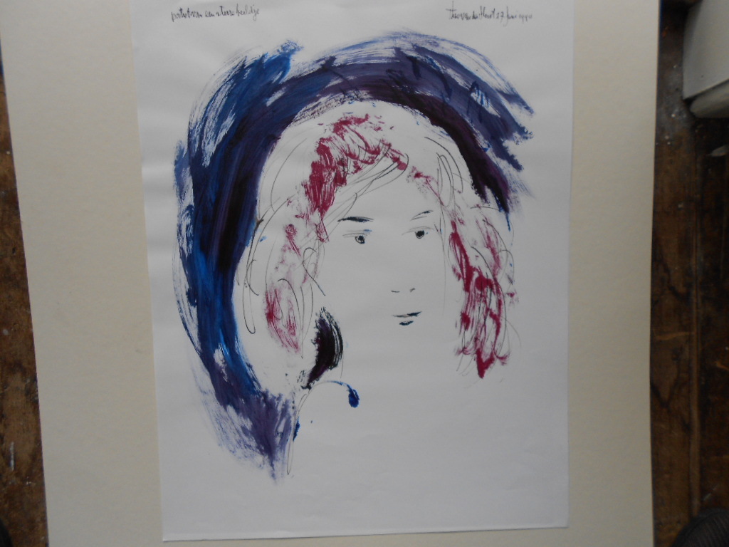 Theo van der Horst prachtige AQUAREL kopen? Bied vanaf 50!