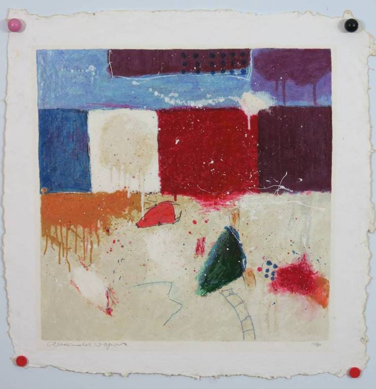 Alexander Vogels, zeefdruk: Zonder titel III kopen? Bied vanaf 35!