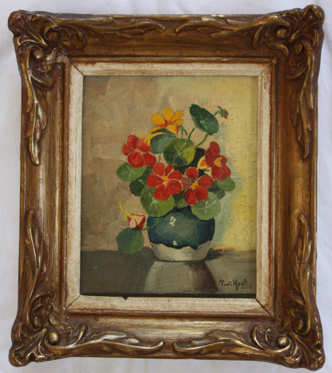 Vaas bloemen verkocht voor € 75!