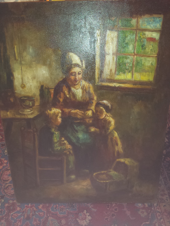 Schilderij Dirk Ocker Olieverf kopen? Bied vanaf 1200!