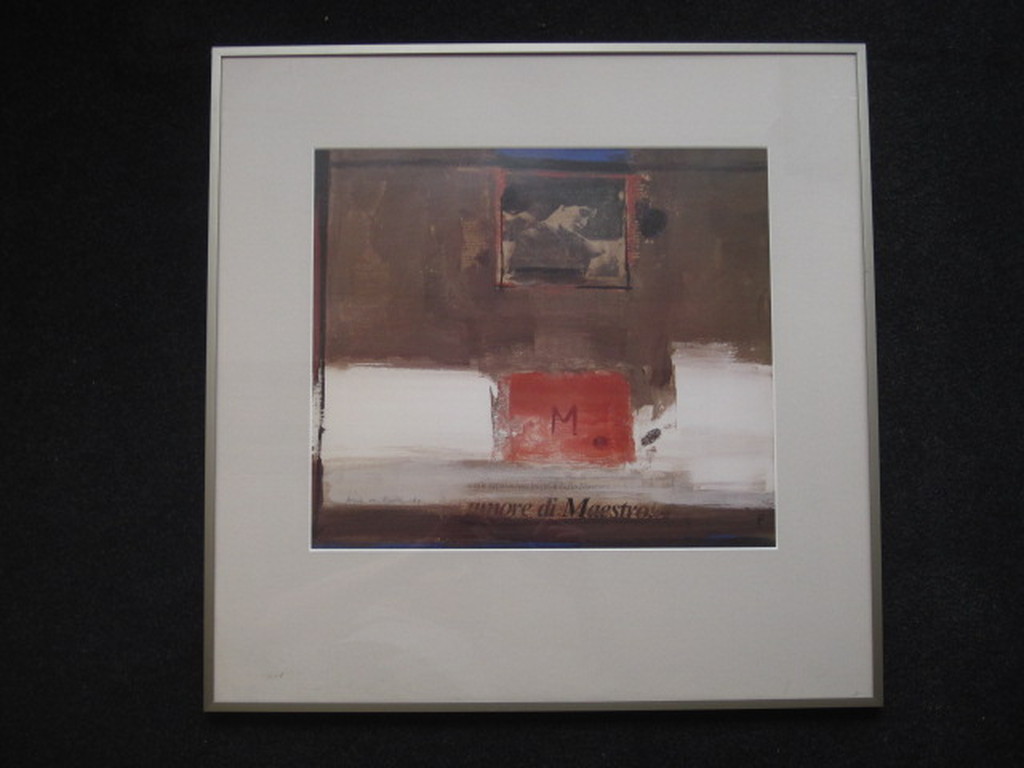 Groot gelaagd "Collage Litho" van Frieda van Voorst (1949-) gesigneerd 1989 kopen? Bied vanaf 1!