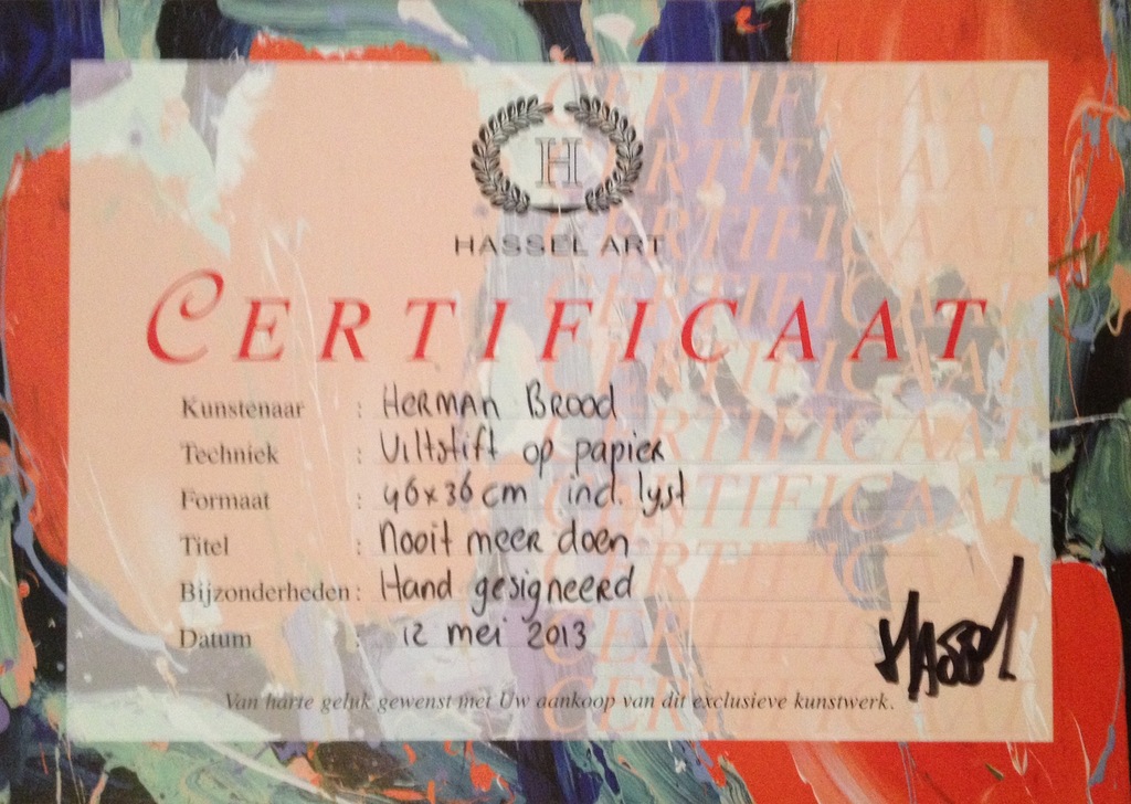 Herman Brood - originele tekening - viltstift op papier / ingelijst kopen? Bied vanaf 1!