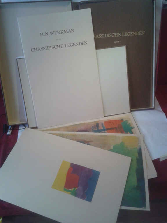 Hendrik Werkman: Chassidische Legenden (20 kleurenlitho's) verkocht voor € 362!