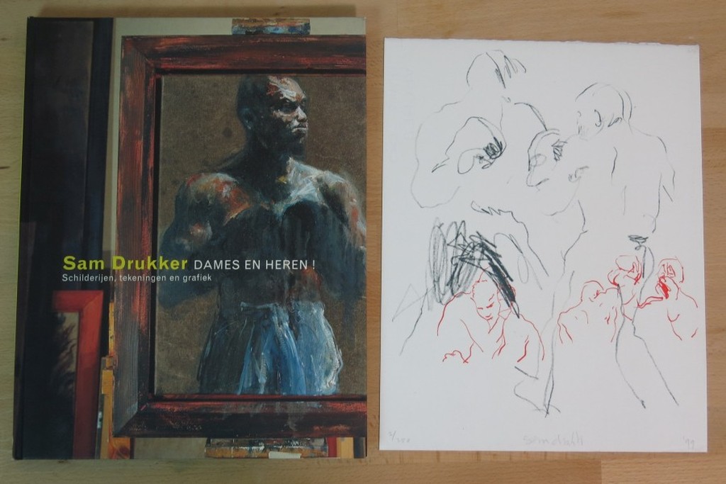 Sam Drukker: Speciale editie: Litho + Boek, DAMES EN HEREN! verkocht voor € 50!