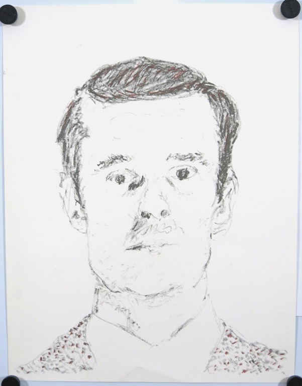 Emo Verkerk: Litho, Portret van een man verkocht voor € 65!