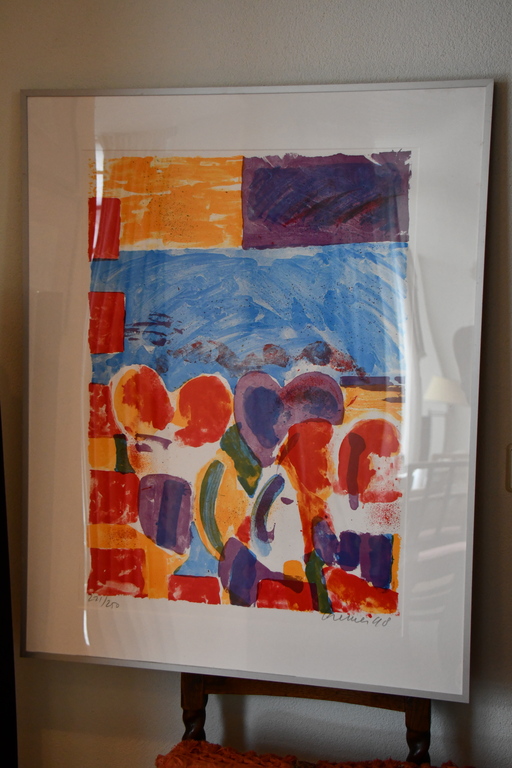 Jan Cremer, zeefdruk, L'histoire des Coeurs II Jaar: 1998. kopen? Bied vanaf 225!