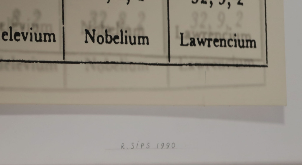 Roland Sips: Foto + Druk, Silicium fosfor zwavel - Ingelijst (Zeer groot) kopen? Bied vanaf 60!