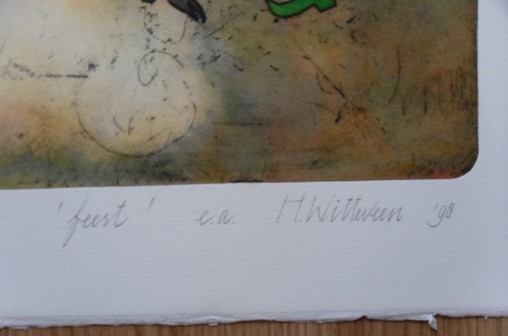 Holly Witteveen Feest - epreuve artiste kopen? Bied vanaf 155!