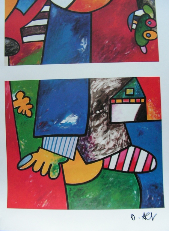 Otmar Alt - litho - drieluik zonder titel. kopen? Bied vanaf 1!